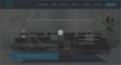 Desktop Screenshot of infinitecleaners.com